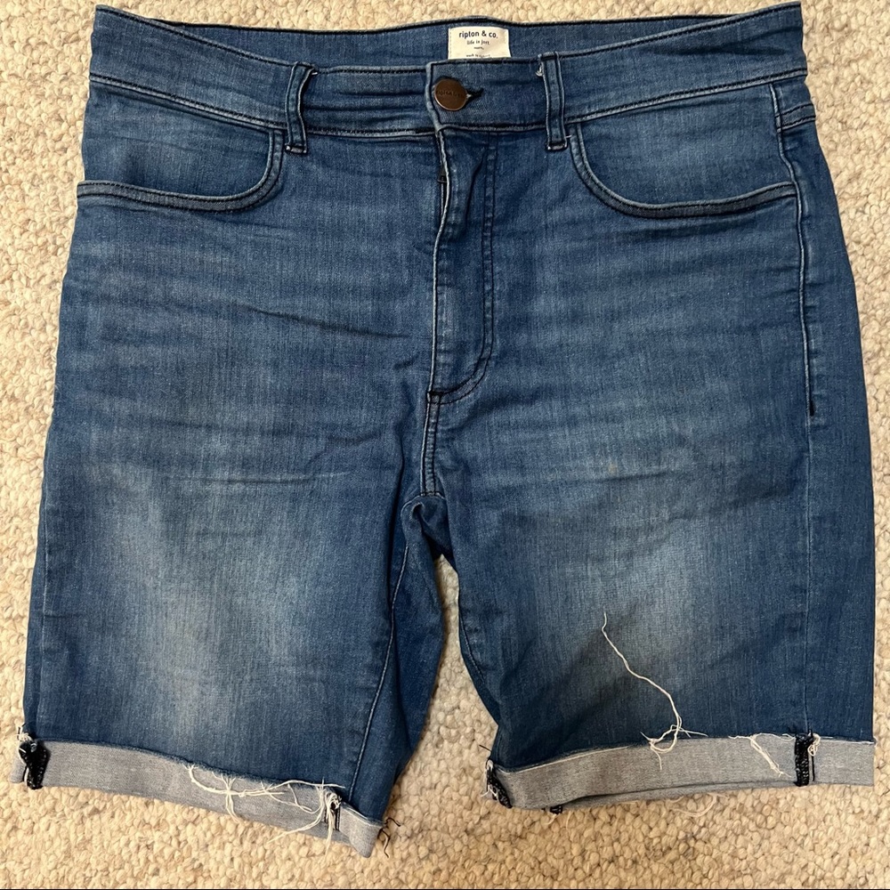 Ripton & Co V4 Men’s Shorts in Blue Steel